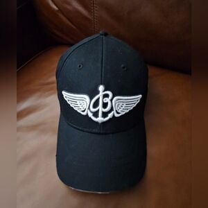 Breitling Black Cap with White Logo